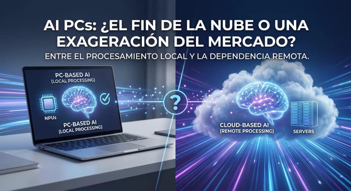 AI PCs: ¿El fin de la nube o una exageración del mercado?